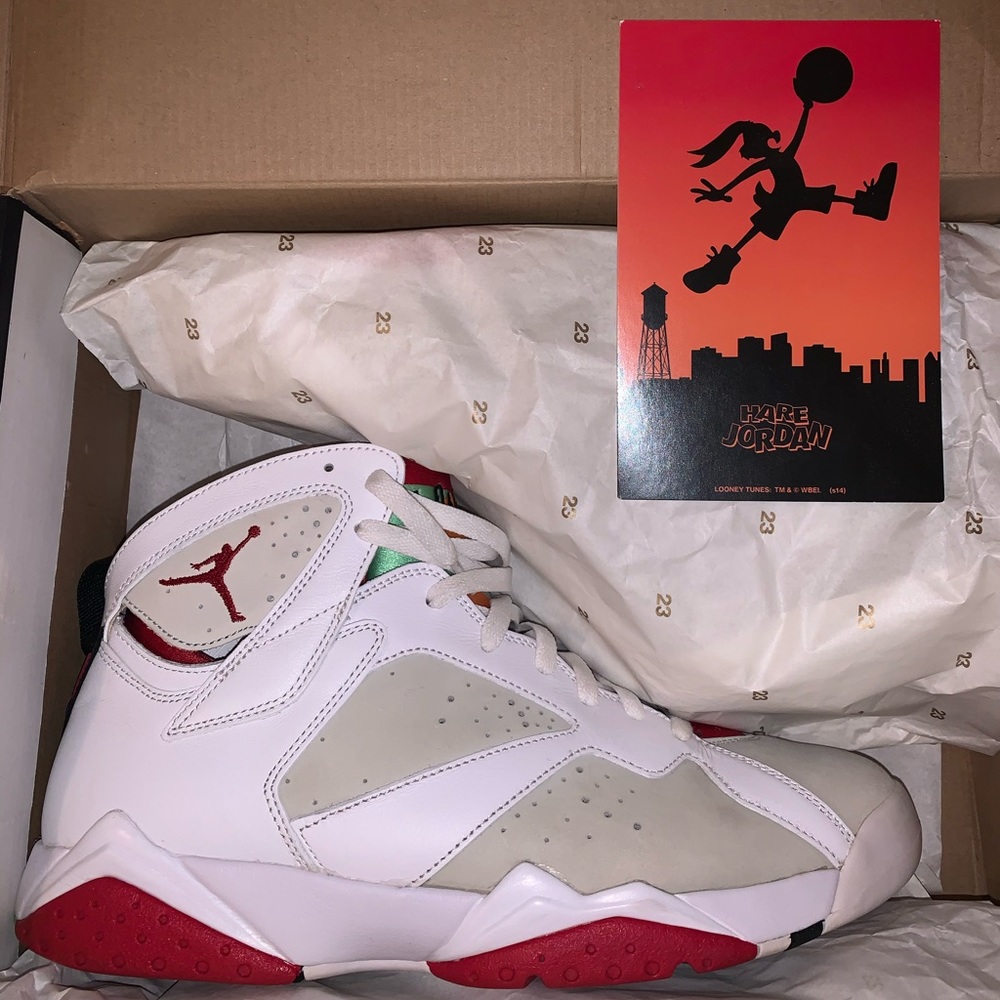 Hare Jordan 7’s